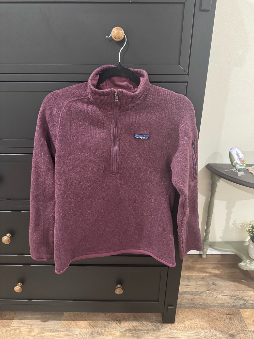 Patagonia Plum Quarter-Zip Fleece Pullover